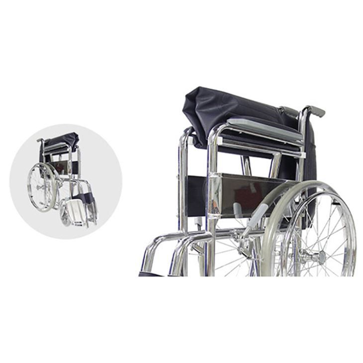 Stainless Steel Folding Wheelchair For Sale