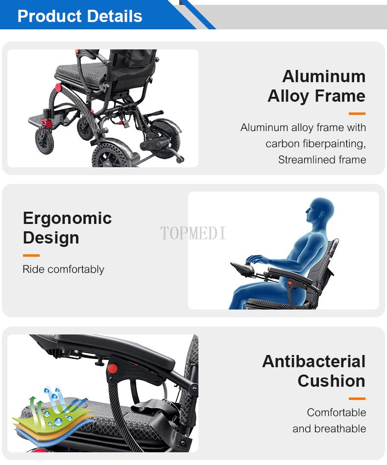 TEW206 (9) electric wheelchair