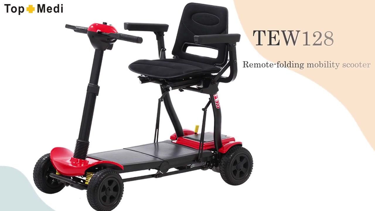 Comfortable Black Mobility Scooter For Disabled