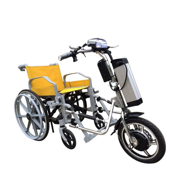 Simple Light Weight Aluminum Wheelchair Trailer