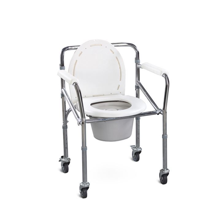 Disabled Vintage Plastic Commode Chair