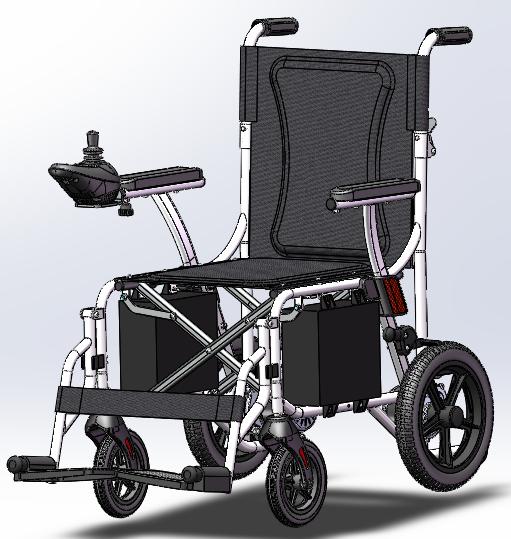 Folding Adjustable Outdoor Electric Wheelchair