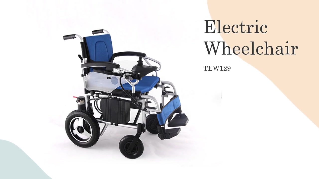 Best TOPMEDI Electric Wheelchair TEW129 FactoryPrice-