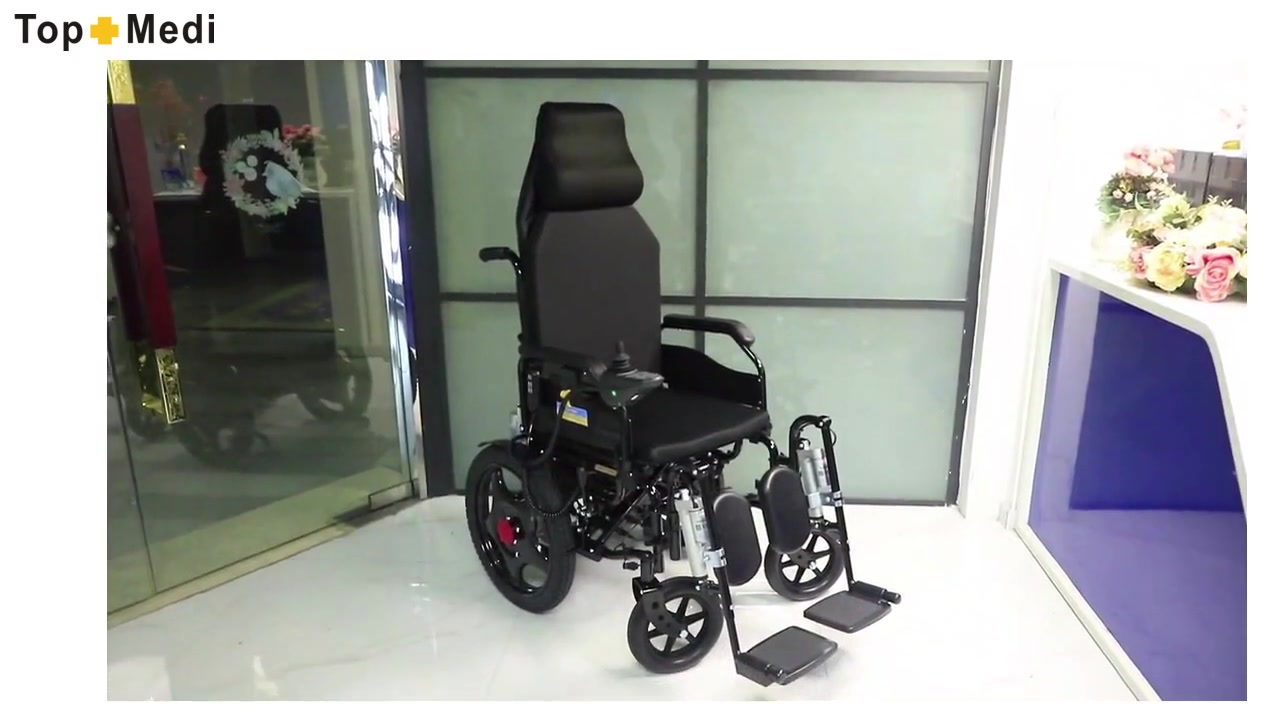 Best Topmedi TEW121LF1(afabM) Reclining Electric Wheelchair Supplier
