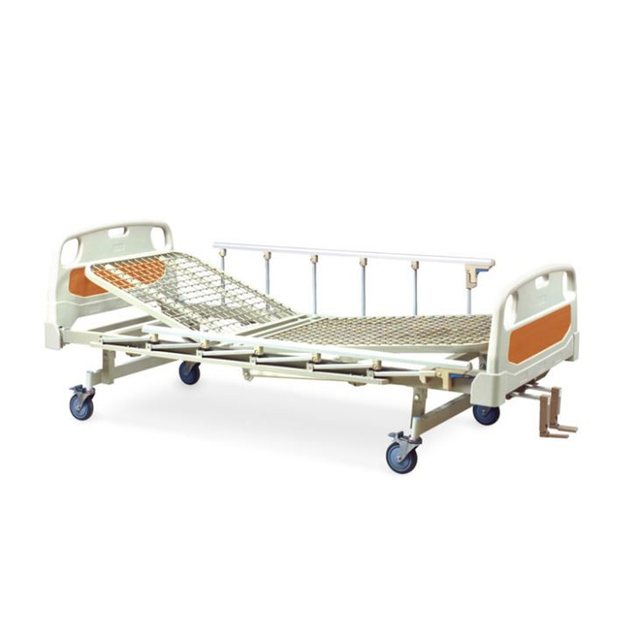 2 Crank Adjustable Manual Hospital Bed