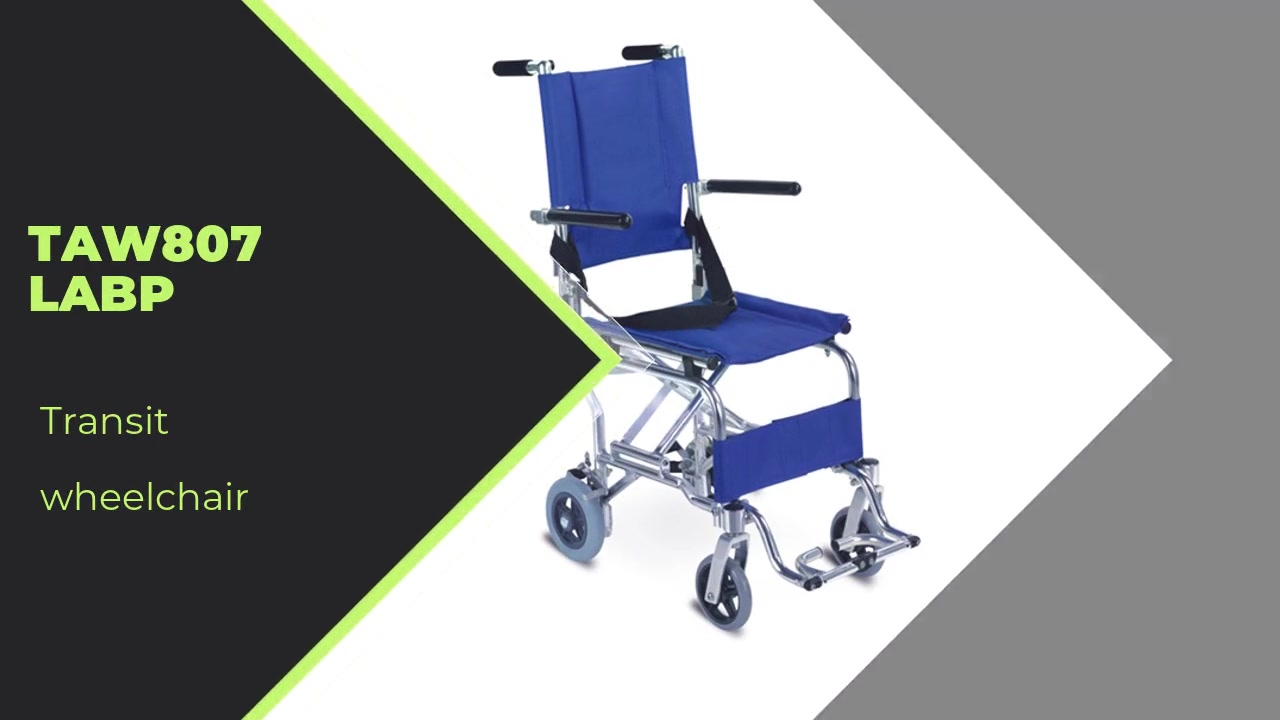 Automatic Folding Transit Wheelchair
