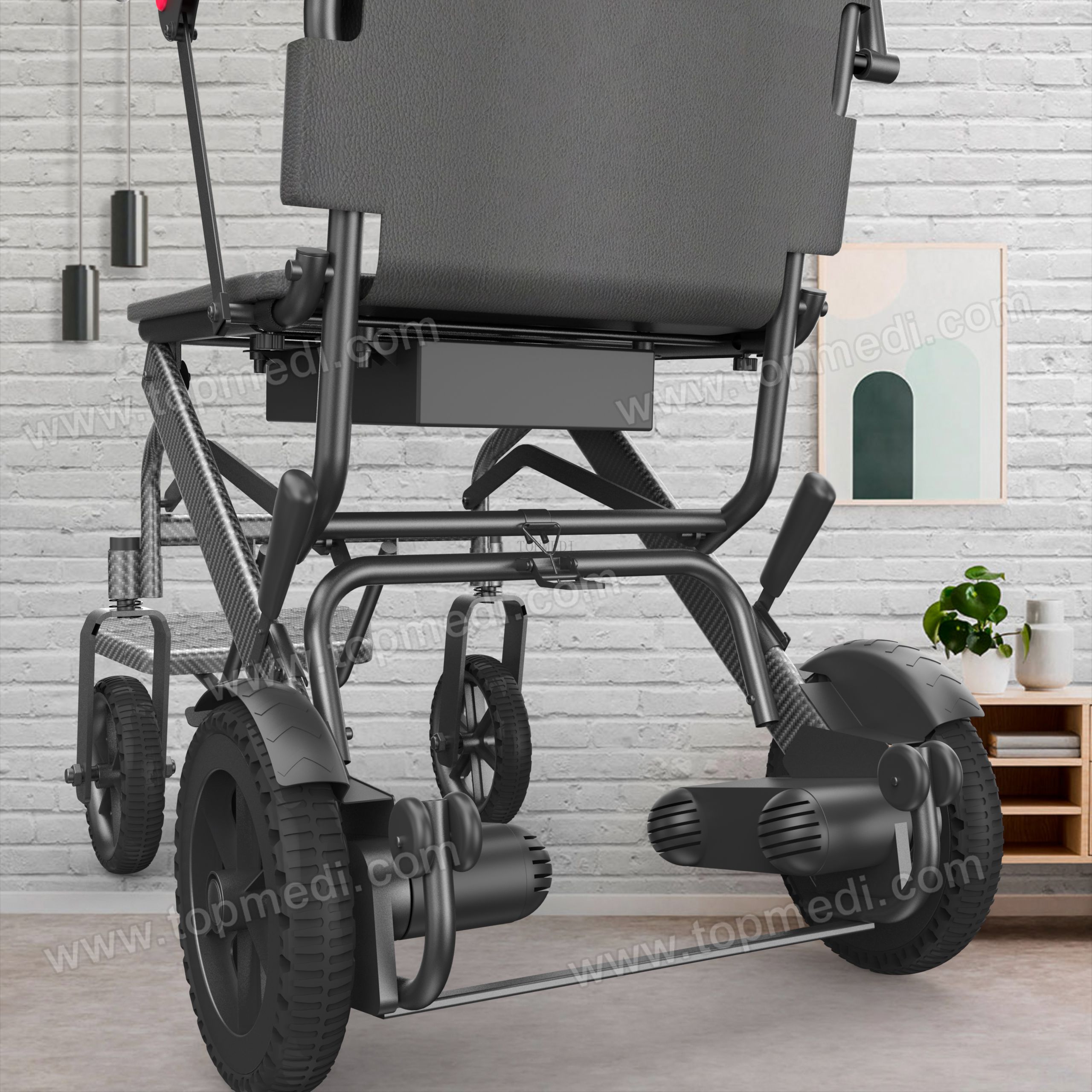 Detachable Handicapped Electric Wheelchair