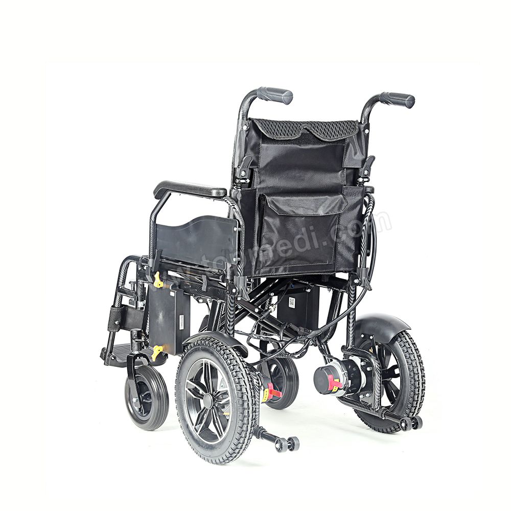 Silver Comfortable Outdoor Electric Wheelchair