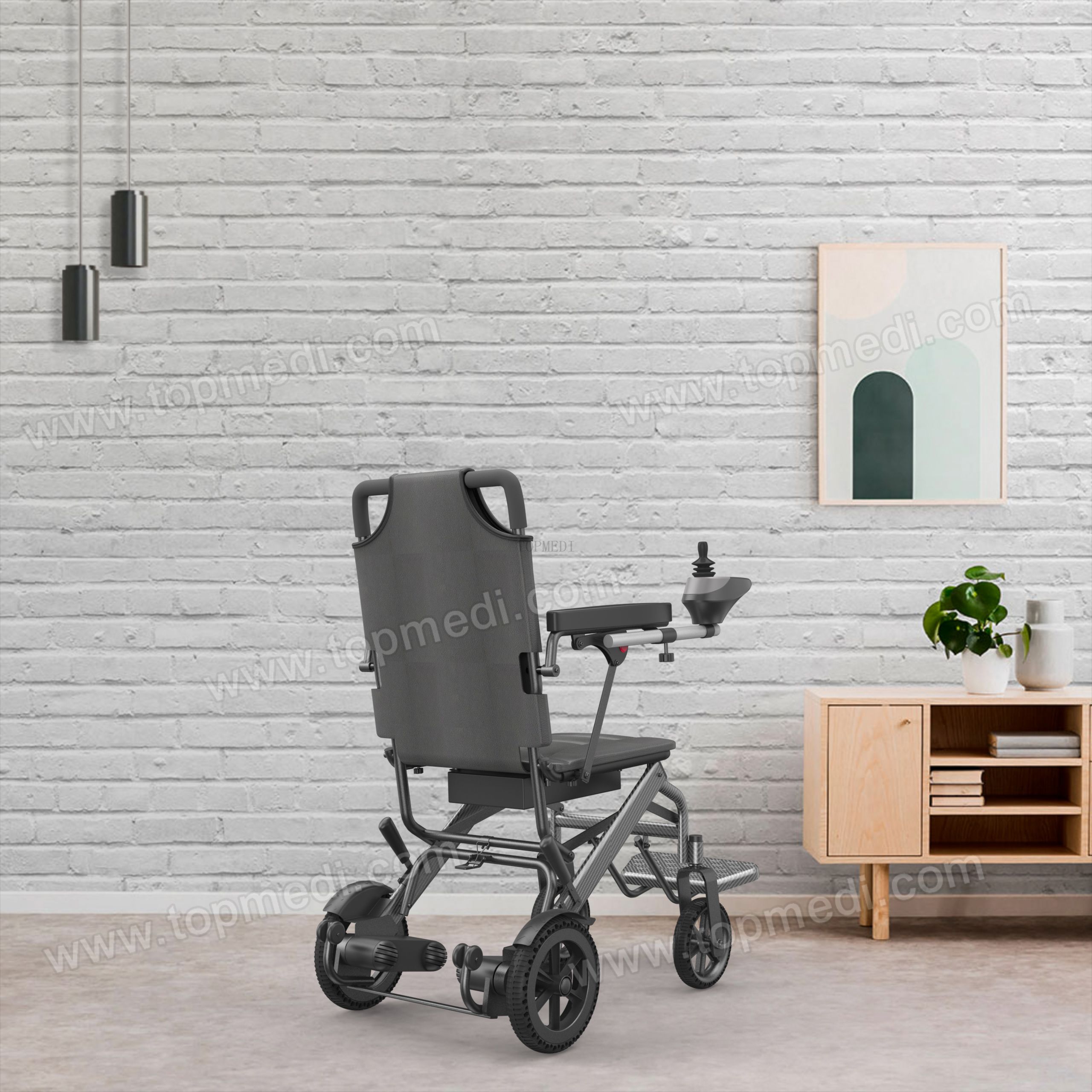 Detachable Handicapped Electric Wheelchair With Ce