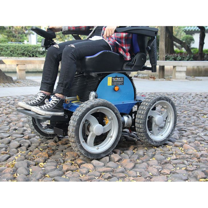 Anti-Slip Comfotable Automatic Stair Climbing Wheelchair