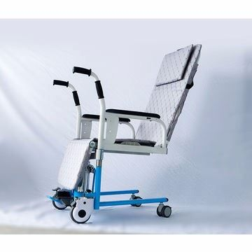 Hot Sale Patient Transfer Commode Shower Wheelchair Open At Back