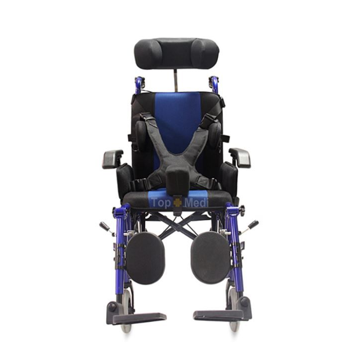 Medical Equipment Adjustable Backrest Reclining Wheelchair