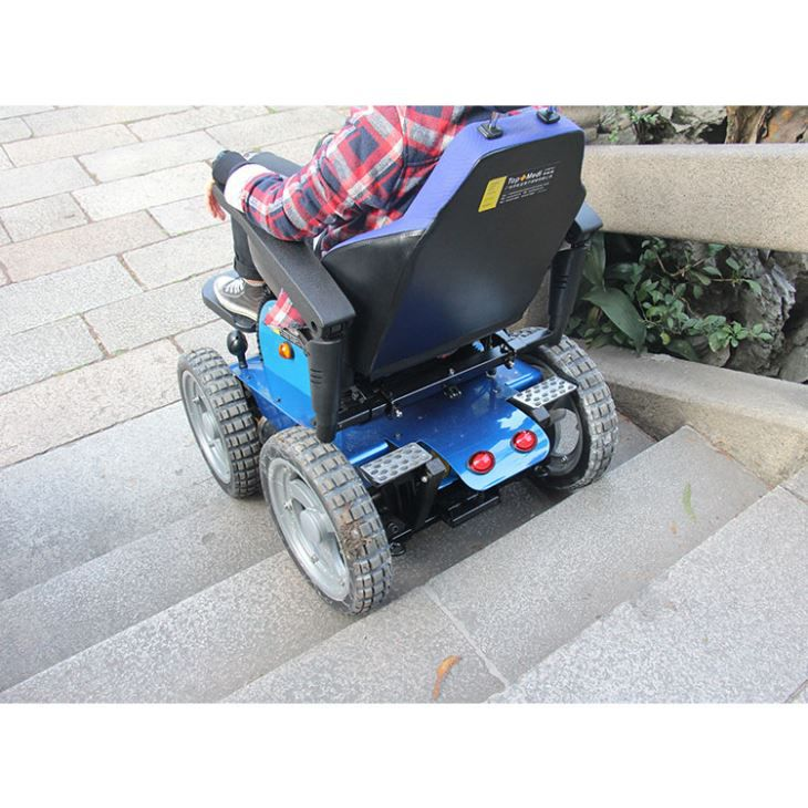 Anti-Slip Comfotable Automatic Stair Climbing Wheelchair