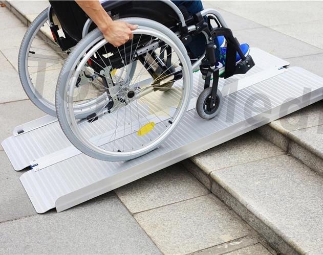 Aluminum Foldable Wheelchair Ramp