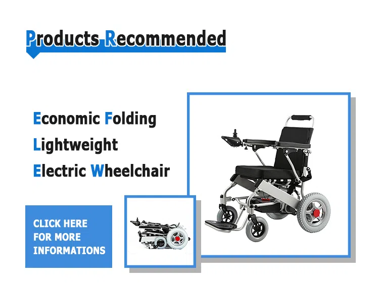 folding electric wheelchair