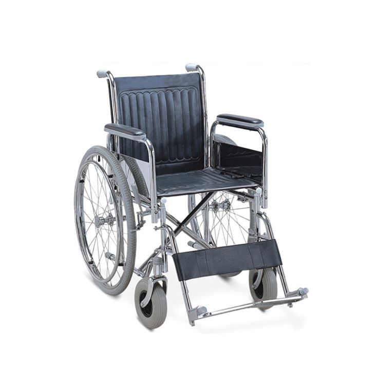 Self Propelled Folding Steel Wheelchair