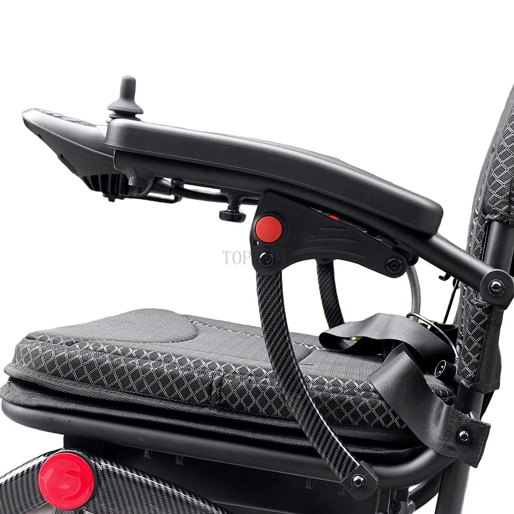 Travel Electric Blue Wheelchair