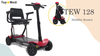 Portable Red Mobility Scooter For Adults