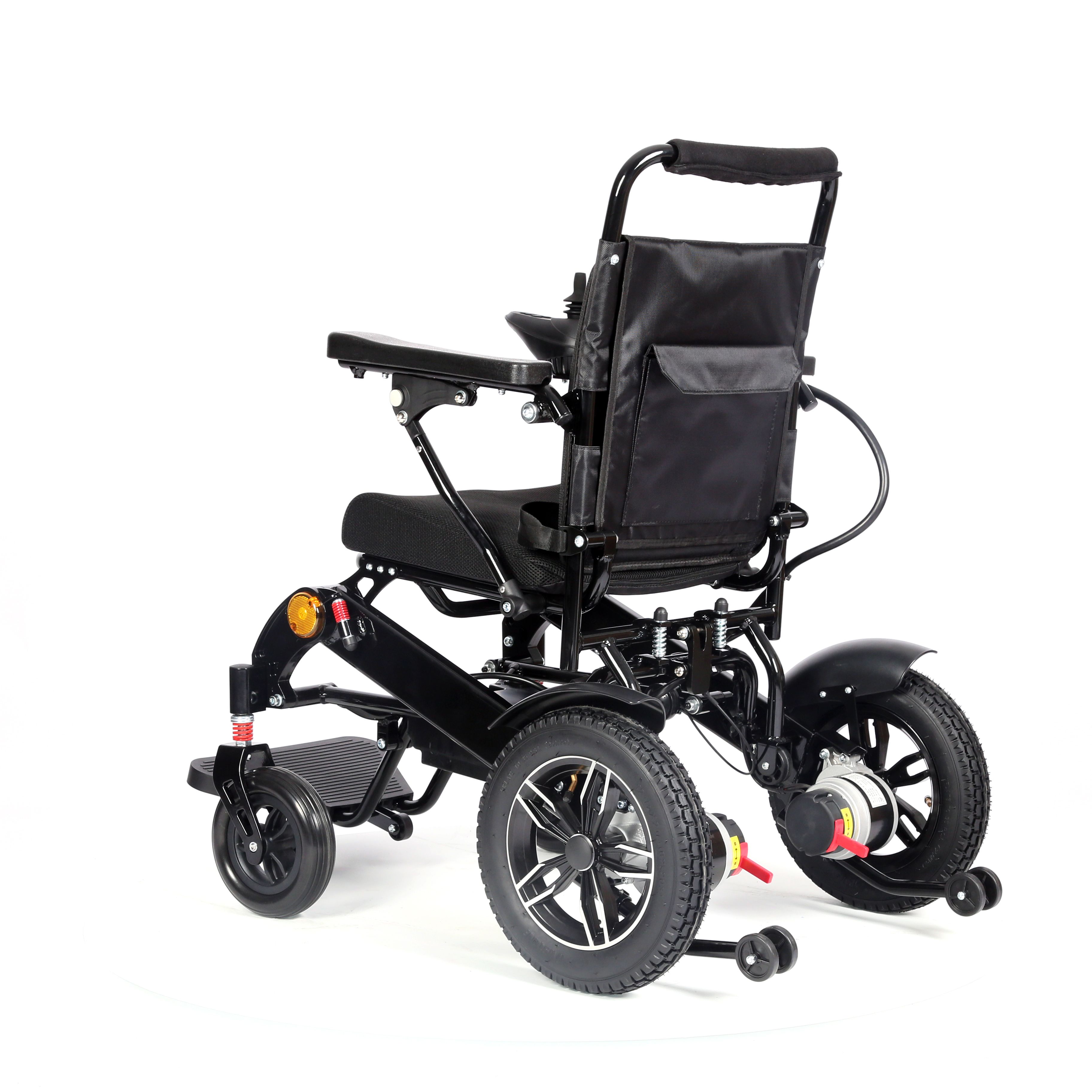 Black Safety Handicapped Electric Wheelchair