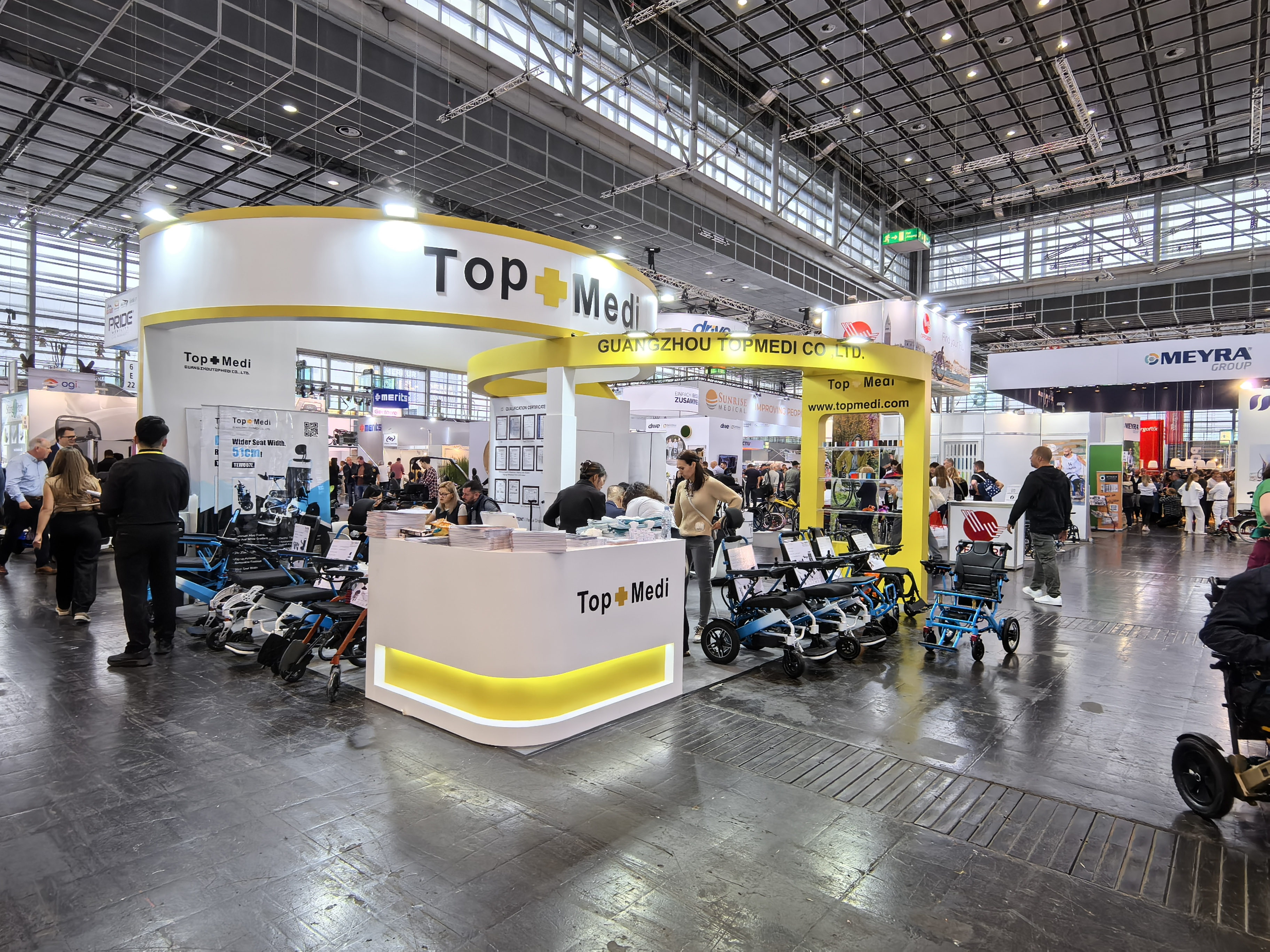 REHACARE 2024 Live: Explore The Topmedi Booth at HALL 06, STAND-NO: 6E22