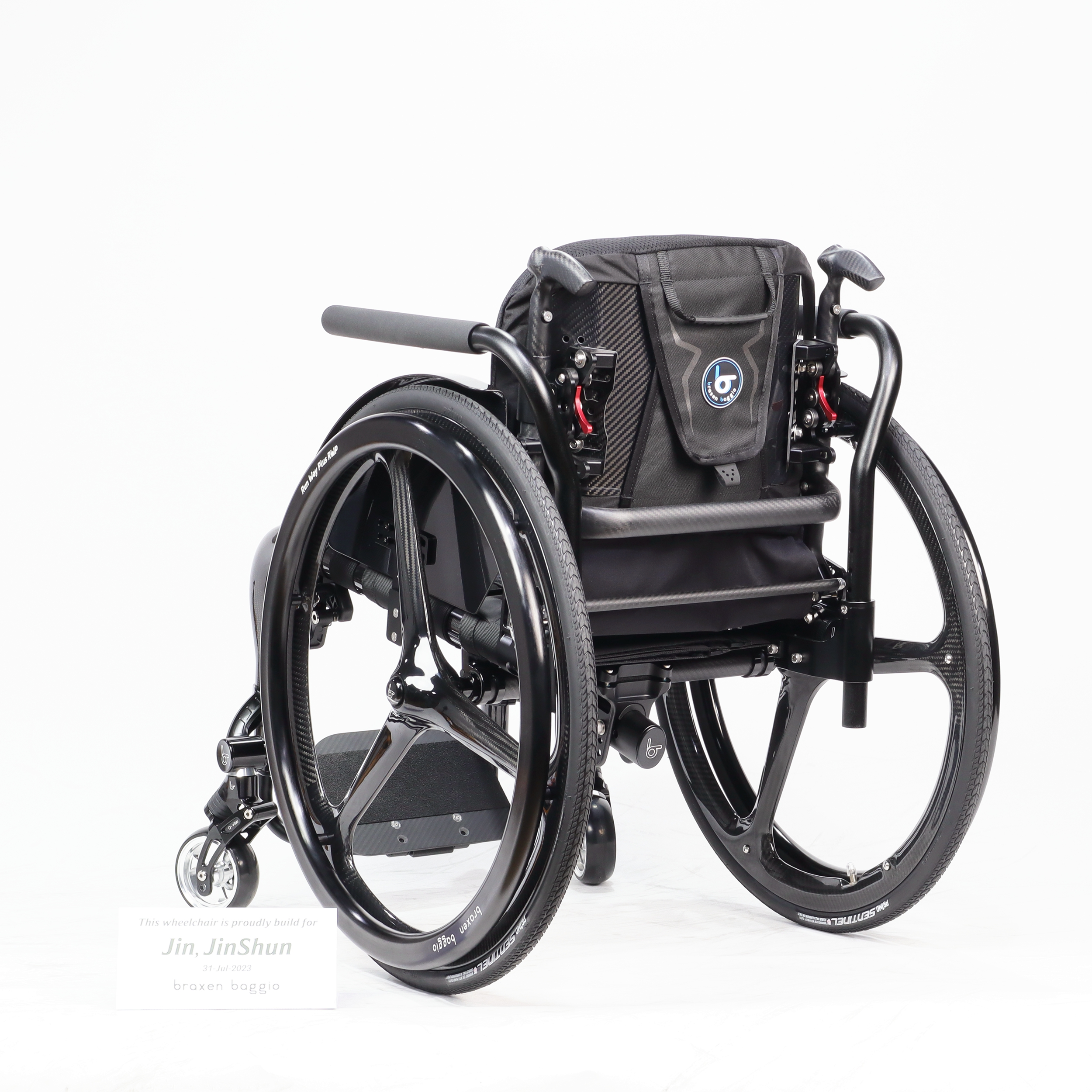 Safety Outdoor Carbon Fibre Sport Wheelchair