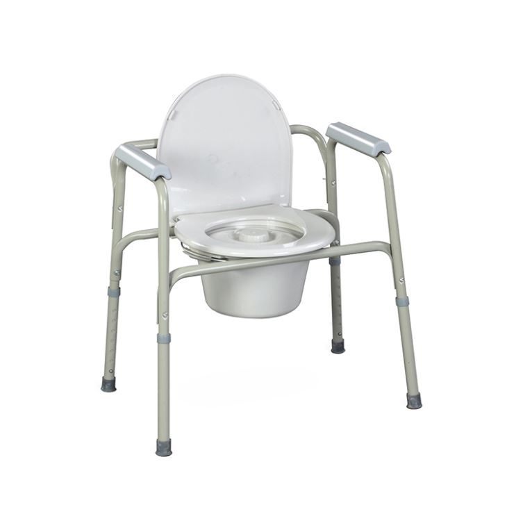 Lightweight Heavy Duty Commode Chair For Large Person