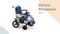 Best TOPMEDI Electric Wheelchair TEW129 FactoryPrice-