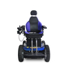 Elderly Automatic Balance Blue Off-Road Wheelchair