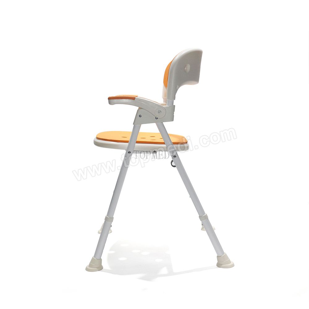 Static Shower Chair With Backrest For Elderly