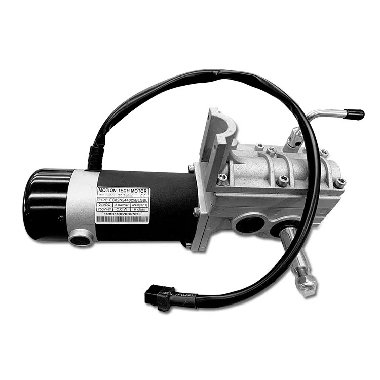 Topmedi Gear power electric wheelchair DC brush motor 02