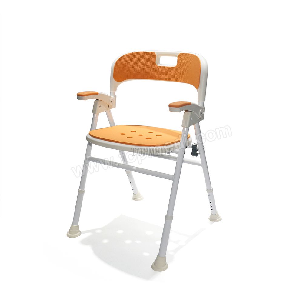 Static Shower Chair With Backrest For Elderly