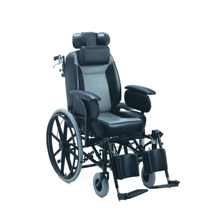 Folding Portable Reclining Wheelchair