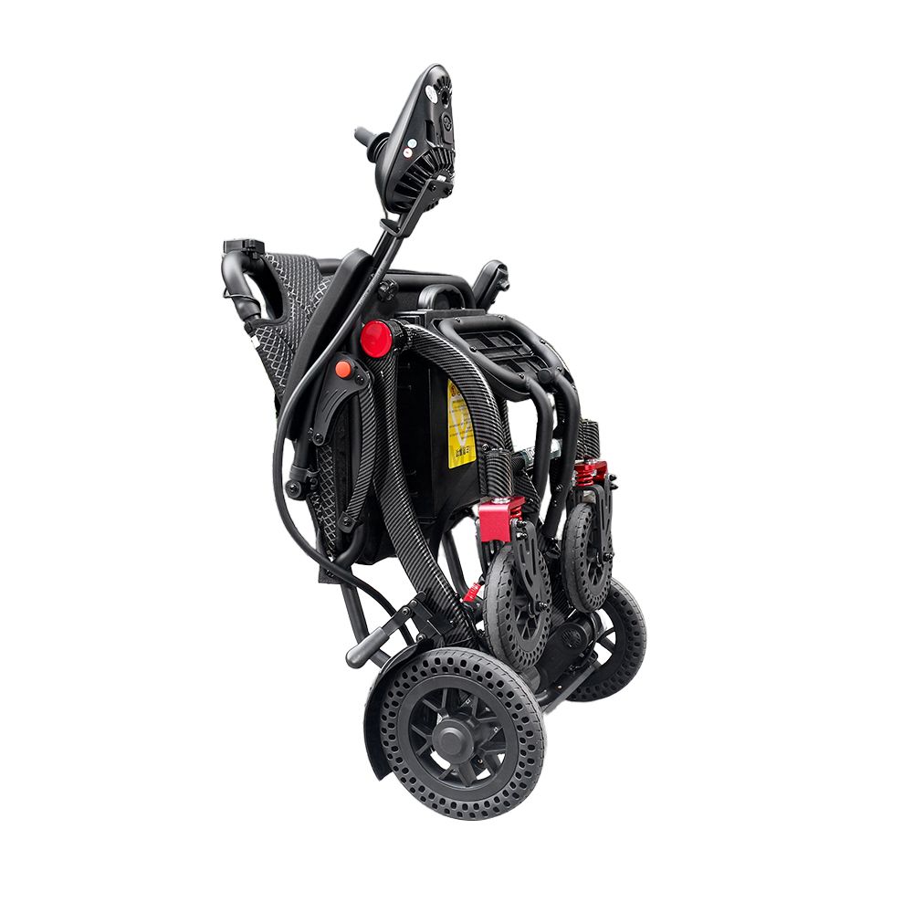 Travel Electric Blue Wheelchair