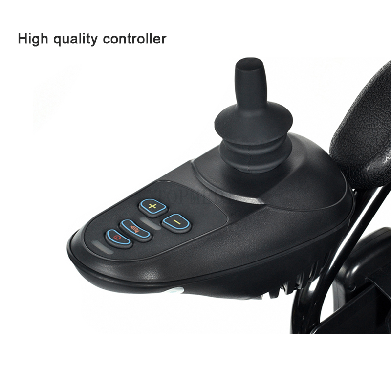 Foldable Light Outdoor Electric Reclining Wheelchair